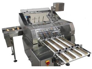 Biscuits on Edge Tray Loader