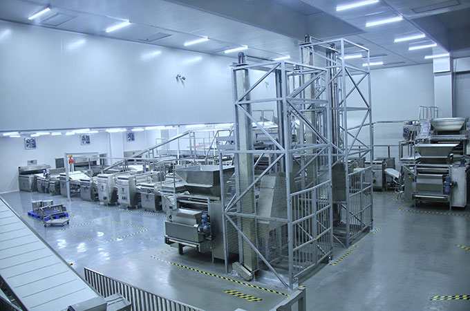 1200mm biscuit and cookie production line for Meiwei in China